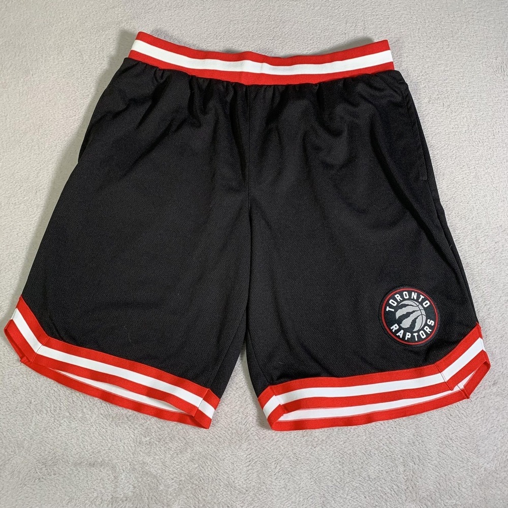 Vintage Toronto Raptors Shorts Mens XL Black NBA Basketball Ultra Game 2000s
